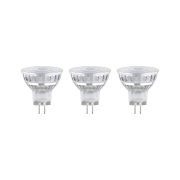 Standard 12V LED Reflektor GU4  3x184lm 3x1,8W 2700K  Silber