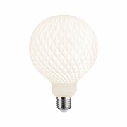 White Lampion Filament 230V LED Globe G125 E27 400lm 4,3W 3000K dimmbar Weiß