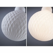 White Lampion Filament 230V LED Globe G125 E27 400lm 4,3W 3000K dimmbar Weiß