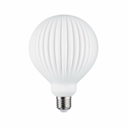 White Lampion Filament 230V LED Globe G125 E27 400lm 4,3W 3000K dimmbar Weiß