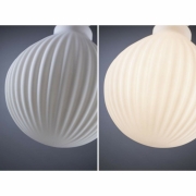 White Lampion Filament 230V LED Globe G125 E27 400lm 4,3W 3000K dimmbar Weiß