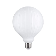 White Lampion Filament 230V LED Globe G125 E27 400lm 4,3W 3000K dimmbar Weiß