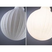 White Lampion Filament 230V LED Globe G125 E27 400lm 4,3W 3000K dimmbar Weiß