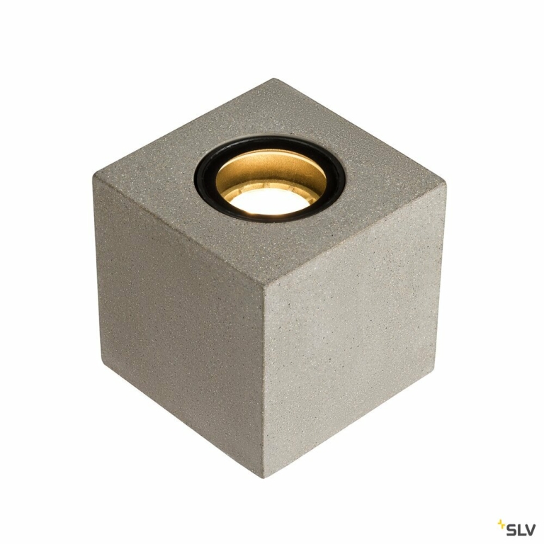 SLV CONCRETO FL, Stehleuchte eckig GU10 grau 10W