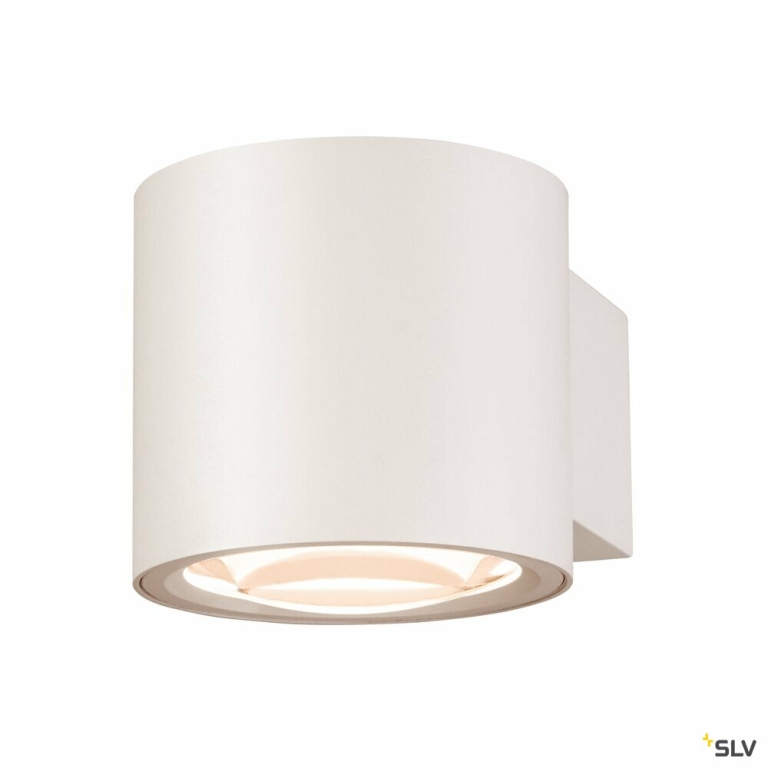 SLV OCULUS WL PHASE, Wandaufbauleuchte weiß 8,5W 570lm 2000-3000K CRI90 100° Dimmbar