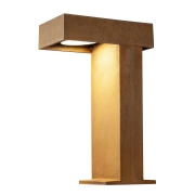 RUSTY® PATHLIGHT 40 LED-Wegeleuchte Außenstandleuchte rost farbend 3000K 470lm IP55 FeCSi-Stahl gerostet Höhe 40cm