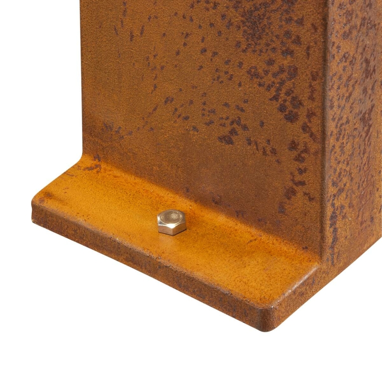 SLV RUSTY® PATHLIGHT 70 LED-Wegeleuchte Außenstandleuchte rost farbend 3000K 470lm IP55 FeCSi-Stahl gerostet Höhe 70cm