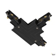 T-Verbinder, für S-TRACK 3-Phasen-Einbauschiene, Erde innen links, schwarz, DALI