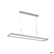 WORKLIGHT, Pendelleuchte silber 57W 4000K 80°