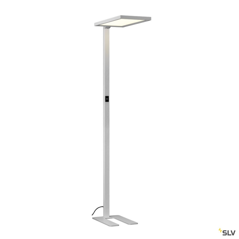 SLV WORKLIGHT, Stehleuchte silber 79W 4000K 80°