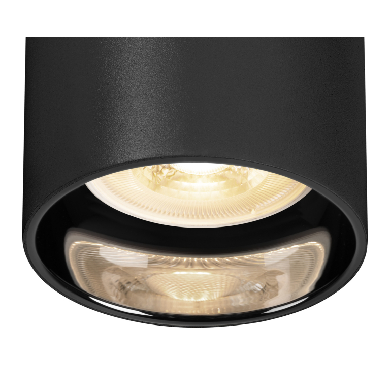 SLV ASTO TUBE, 1 Phasen Spot, GU10, schwarz