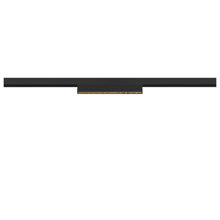SLV IN-LINE 22 48V TRACK, Darklight Reflector, DALI, Spot, schwarz / schwarz, 7.3W, 580lm, 2700K, CRI90, 35°