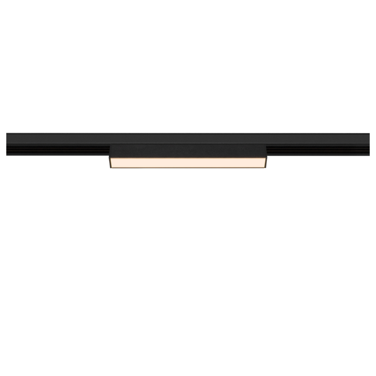 SLV IN-LINE 22 48V TRACK, opal, DALI, Spot, schwarz / schwarz, 7.3W, 540lm, 2700K, CRI90, 95°