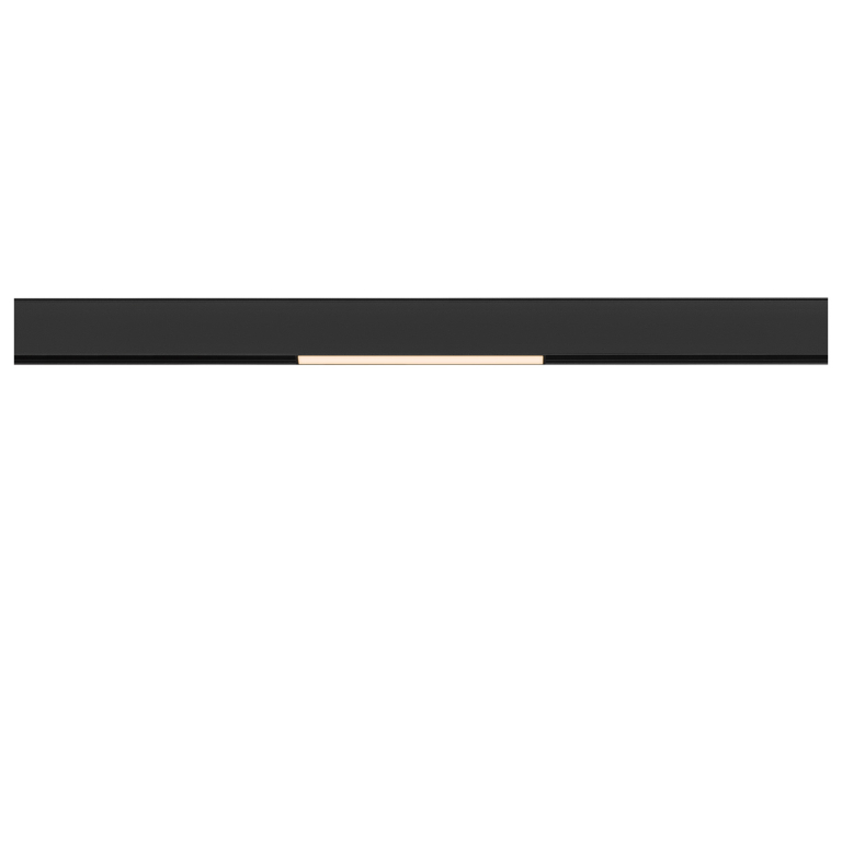 SLV IN-LINE 22 48V TRACK, opal, DALI, Spot, schwarz / schwarz, 7.3W, 540lm, 2700K, CRI90, 95°