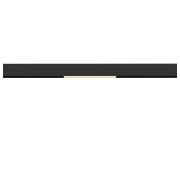 IN-LINE 22 48V TRACK, opal, DALI, Spot, schwarz / schwarz, 7.3W, 540lm, 2700K, CRI90, 95°