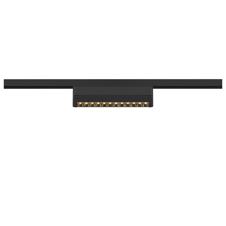 SLV IN-LINE 24 48V TRACK, Move DALI, Darklight Reflector, Spot, schwarz / schwarz, 7.3W, 580lm, 2700K, CRI90, 35°