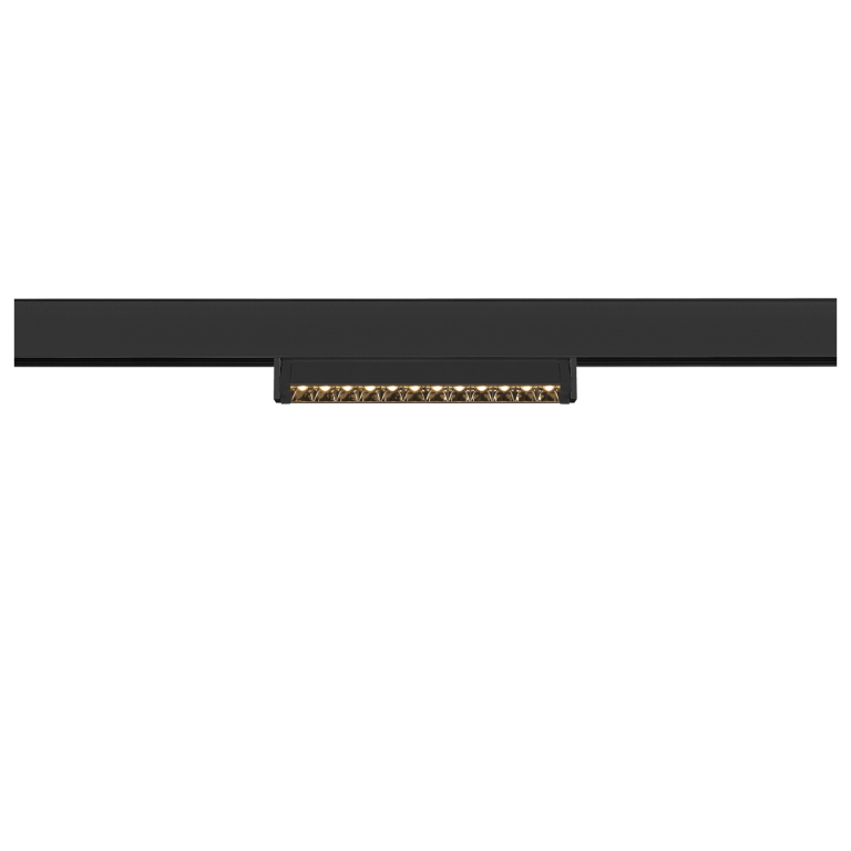 SLV IN-LINE 24 48V TRACK, Move DALI, Darklight Reflector, Spot, schwarz / schwarz, 7.3W, 580lm, 2700K, CRI90, 35°