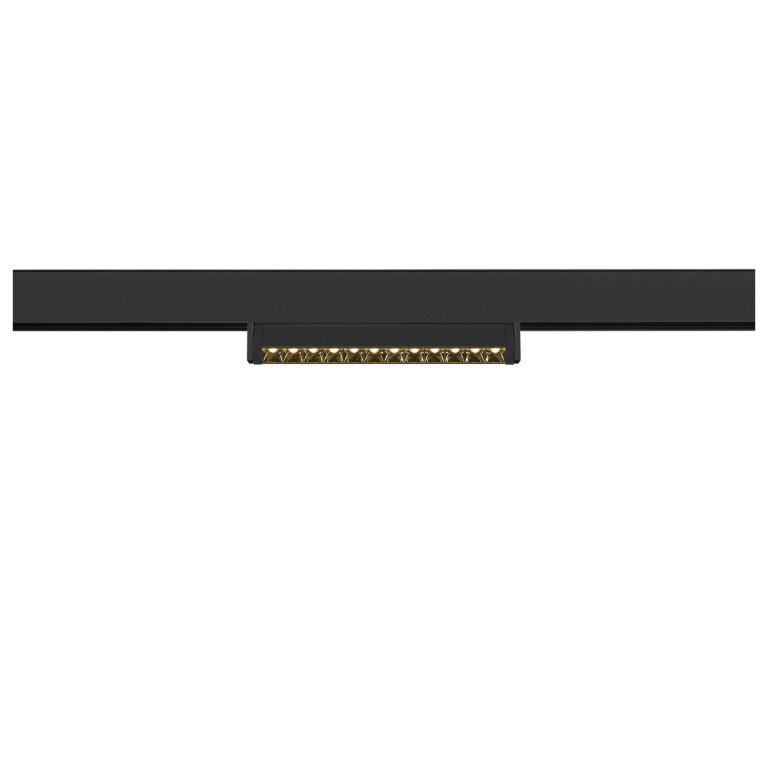 SLV IN-LINE 24 48V TRACK, Move DALI, Darklight Reflector, Spot, schwarz / schwarz, 7.3W, 610lm, 3000K, CRI90, 35°