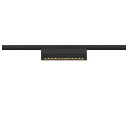 IN-LINE 24 48V TRACK, Move DALI, Darklight Reflector, Spot, schwarz / schwarz, 7.3W, 610lm, 3000K, CRI90, 35°