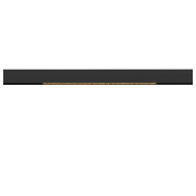 IN-LINE 44 48V TRACK, Darklight Reflector, DALI, Spot, schwarz / schwarz, 14W, 1180lm, 2700K, CRI90, 35°