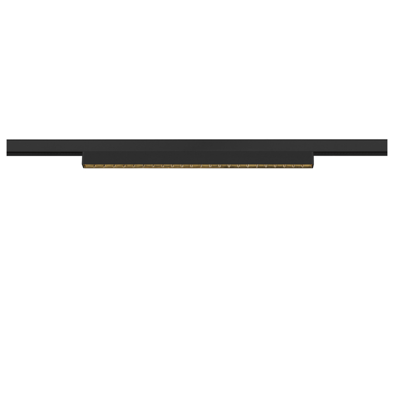 SLV IN-LINE 44 48V TRACK, Darklight Reflector, DALI, Spot, schwarz / schwarz, 14W, 1230lm, 3000K, CRI90, 35°