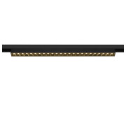 IN-LINE 44 48V TRACK, Darklight Reflector, DALI, Spot, schwarz / schwarz, 14W, 1230lm, 3000K, CRI90, 35°