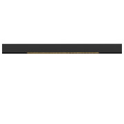 IN-LINE 44 48V TRACK, Darklight Reflector, DALI, Spot, schwarz / schwarz, 14W, 1230lm, 3000K, CRI90, 35°