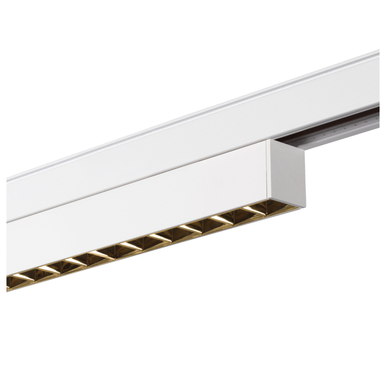 SLV IN-LINE 44 48V TRACK, Darklight Reflector, DALI, Spot, weiß / weiß, 14W, 1180lm, 2700K, CRI90, 35°