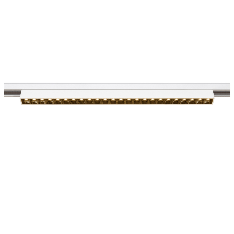 SLV IN-LINE 44 48V TRACK, Darklight Reflector, DALI, Spot, weiß / weiß, 14W, 1180lm, 2700K, CRI90, 35°
