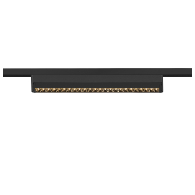SLV IN-LINE 46 48V TRACK, Move DALI, Darklight Reflector, Spot, schwarz / schwarz, 14W, 1180lm, 2700K, CRI90, 35°