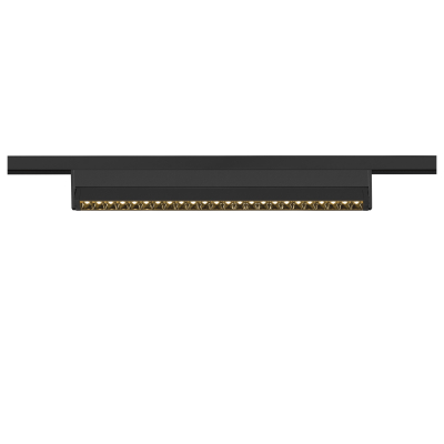 SLV IN-LINE 46 48V TRACK, Move DALI, Darklight Reflector, Spot, schwarz / schwarz, 14W, 1230lm, 3000K, CRI90, 35°