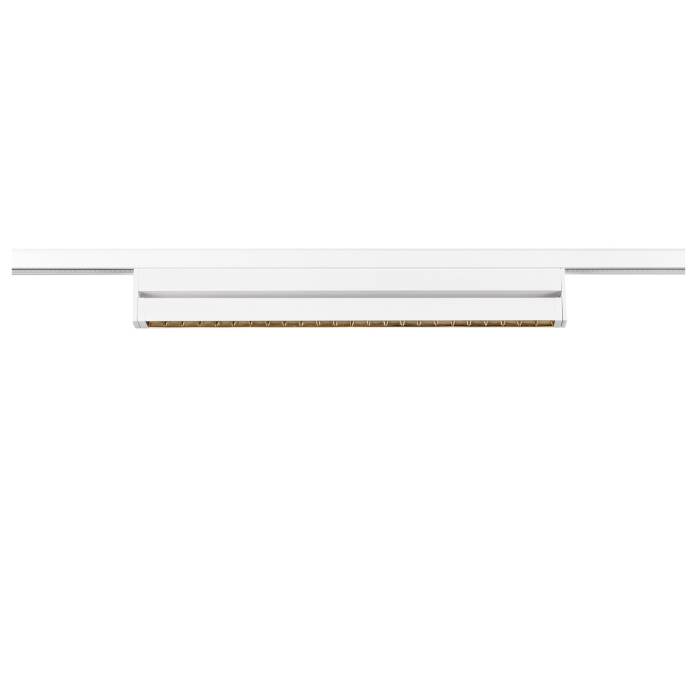 SLV IN-LINE 46 48V TRACK, Move DALI, Darklight Reflector, Spot, weiß / weiß, 14W, 1180lm, 2700K, CRI90, 35°