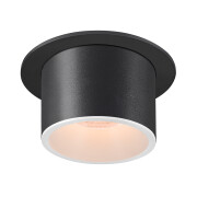 NUMINOS® PROJECTOR L, Deckeneinbauleuchte, 2700 K, 40°, zylindrisch, schwarz / weiß