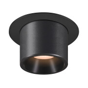 NUMINOS® PROJECTOR M, Deckeneinbauleuchte, 2700 K, 55°, zylindrisch, schwarz / schwarz