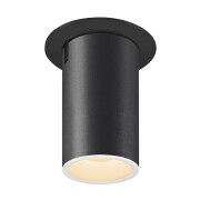 NUMINOS® PROJECTOR M, Deckeneinbauleuchte, 3000 K, 20°, zylindrisch, schwarz / weiß