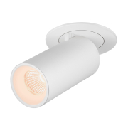 NUMINOS® PROJECTOR S, Deckeneinbauleuchte, 2700 K, 20°, zylindrisch, weiß / weiß