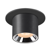 NUMINOS® PROJECTOR XS, Deckeneinbauleuchte, 2700 K, 20°, zylindrisch, schwarz / chrom