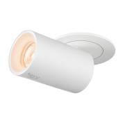 NUMINOS® PROJECTOR XS, Deckeneinbauleuchte, 2700 K, 40°, zylindrisch, weiß / weiß