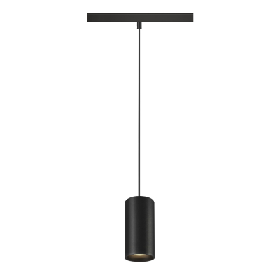 SLV NUMINOS® S 48V TRACK, DALI, Pendelleuchte, schwarz / schwarz, 16W, 1030lm, 3000K, CRI90, 55°
