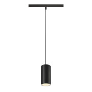 NUMINOS® S 48V TRACK, DALI, Pendelleuchte, schwarz / weiß, 16W, 1120lm, 3000K, CRI90, 40°