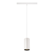 NUMINOS® S 48V TRACK, DALI, Pendelleuchte, weiß / schwarz, 16W, 1030lm, 3000K, CRI90, 40°