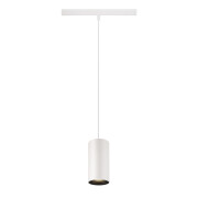 NUMINOS® S 48V TRACK, DALI, Pendelleuchte, weiß / schwarz, 16W, 1060lm, 3000K, CRI90, 20°