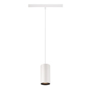 NUMINOS® S 48V TRACK, DALI, Pendelleuchte, weiß / schwarz, 16W, 960lm, 2700K, CRI90, 55°