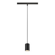 NUMINOS® XS 48V TRACK, DALI, Pendelleuchte, schwarz / weiß, 8.7W, 730lm, 3000K, CRI90, 20°
