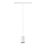 NUMINOS® XS 48V TRACK, DALI, Pendelleuchte, weiß / chrom, 8.7W, 650lm, 2700K, CRI90, 40°