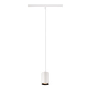 NUMINOS® XS 48V TRACK, DALI, Pendelleuchte, weiß / schwarz, 8.7W, 620lm, 2700K, CRI90, 40°