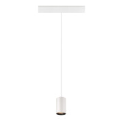 NUMINOS® XS 48V TRACK, DALI, Pendelleuchte, weiß / schwarz, 8.7W, 620lm, 2700K, CRI90, 40°