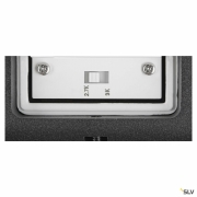 LED Außenwandleuchte OVAL 18 WL schwarz Up & Down 10W IP65 CCT 2700/3000K