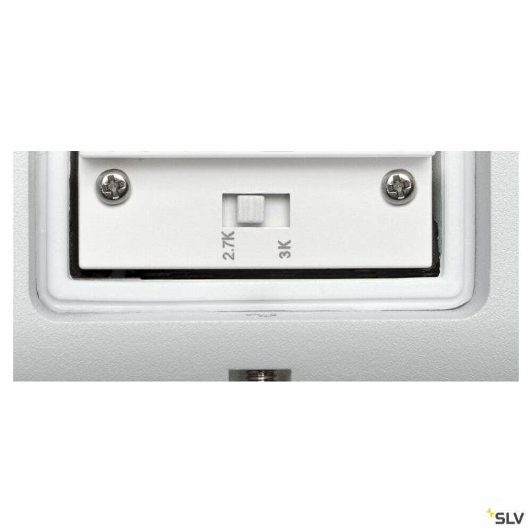 SLV LED Außenwandleuchte OVAL 18 WL weiß Up & Down 10W IP65 CCT 2700/3000K