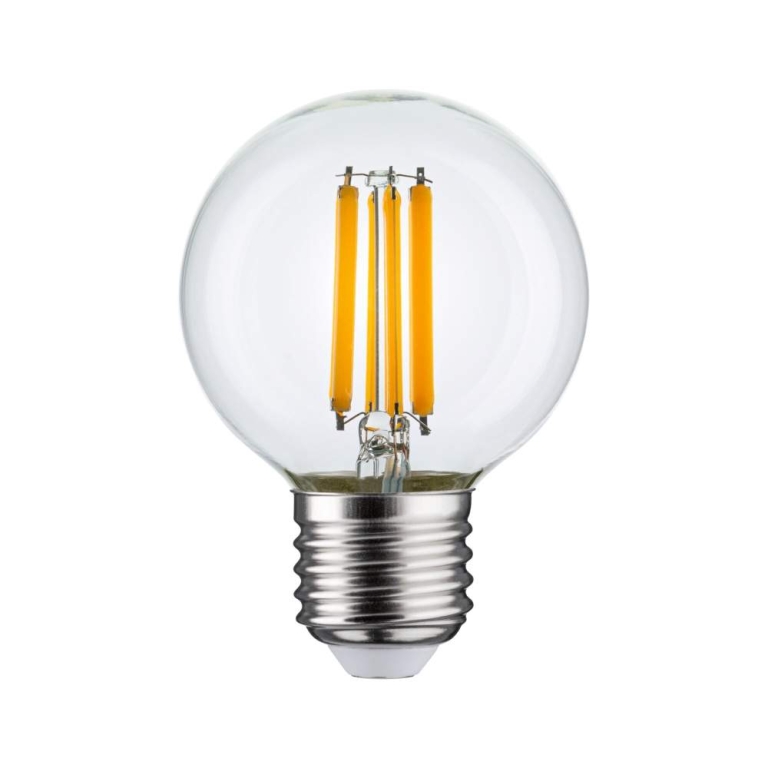 Paulmann Filament 230V LED Globe G60 E27  806lm 7W 2700K dimmbar Klar